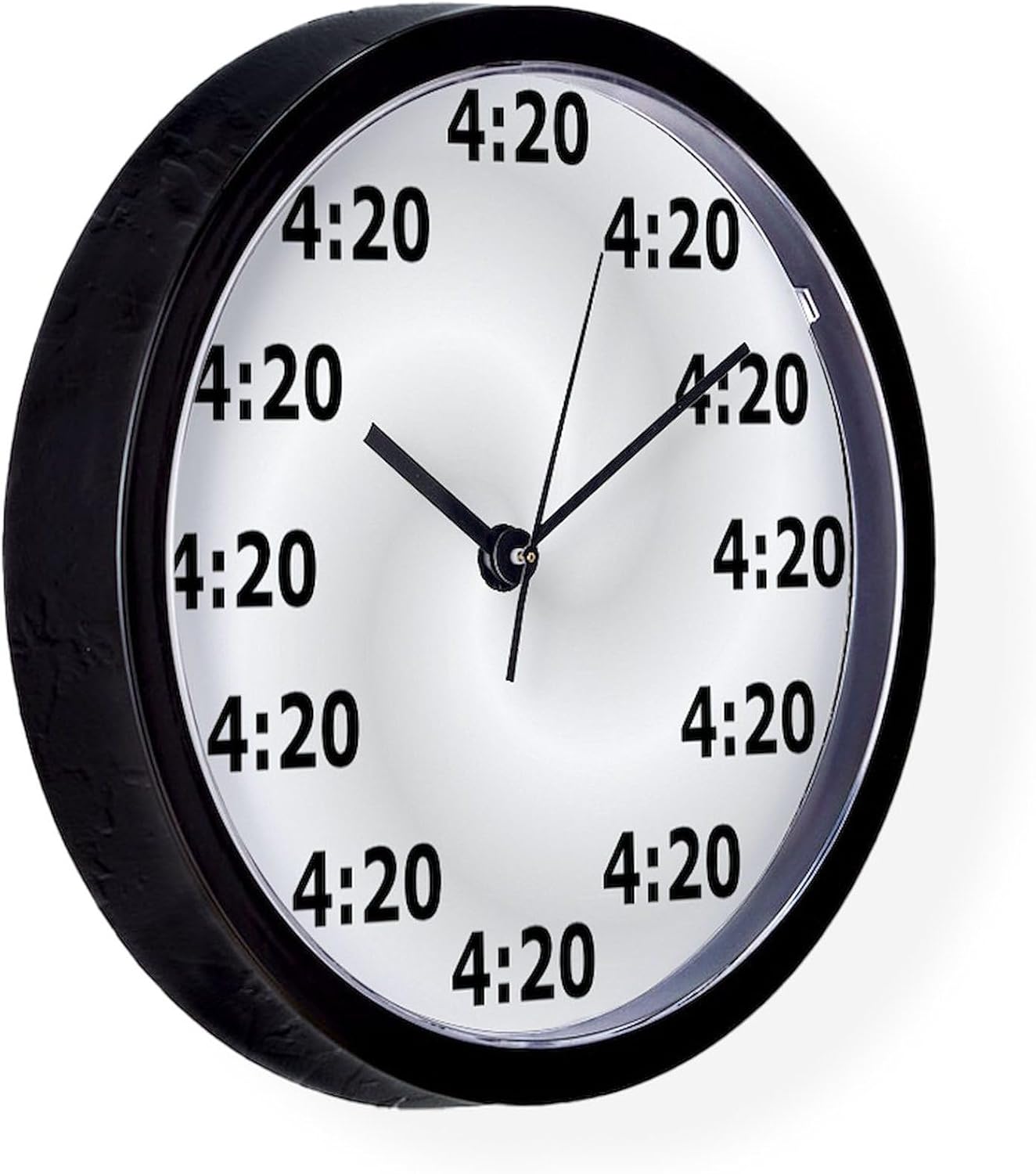 CafePress 4:20 10" Wall Clock for Livingroom, Kitchen, or Office