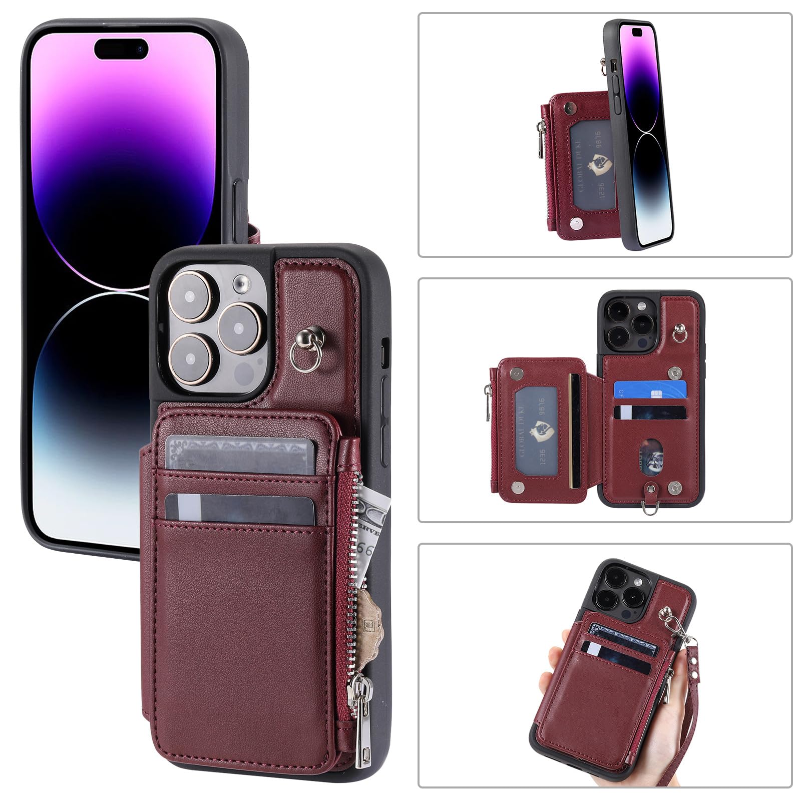 SailorTech Samsung Galaxy A05 telefoonhoesje met creditcardhouder voor vrouwen, Samsung Galaxy SailorTech Samsung Galaxy A05 telefoonhoesje met creditcardhouder voor vrouwen, Samsung Galaxy