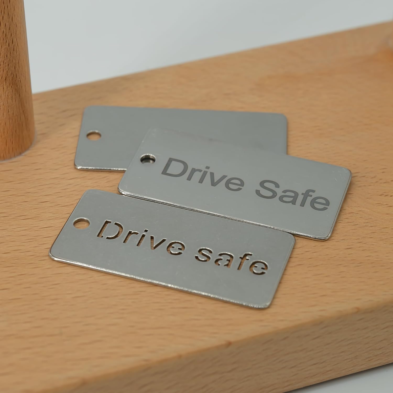 StayMax 100 Pack Engraving Blanks Stamping Blanks Stainless Steel Rectangle Blank Tags 1 Inch x 2 Inch - Image 5