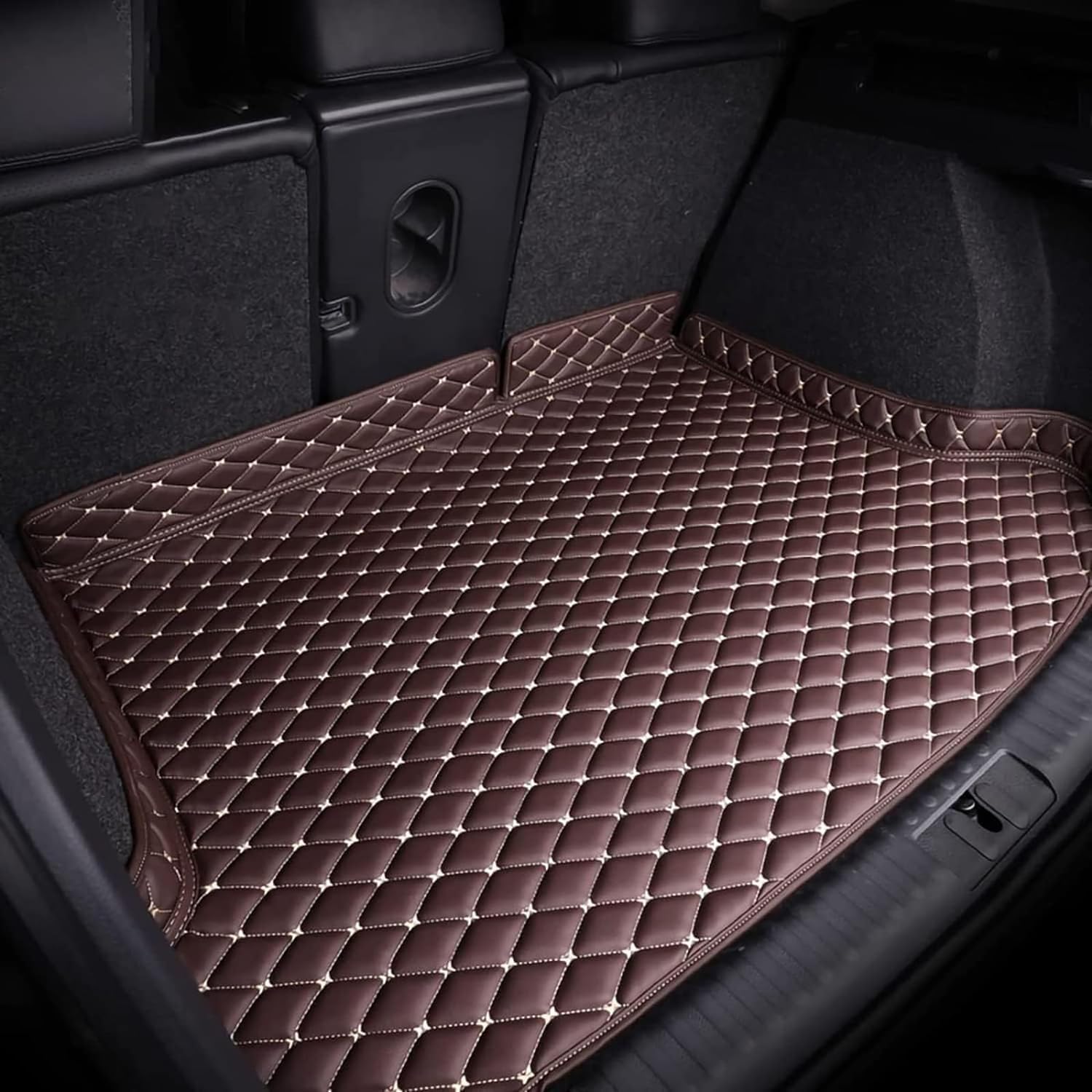 Car Boot Mat with Raised Edges for Mitsubishi Eclipse Cross 20182023