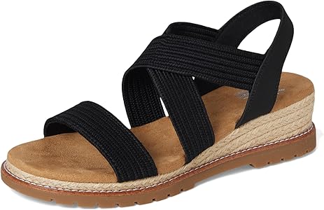 Amazon.com | Skechers BOBS Women's,DESERT CHILL - UPTOWN HAZE,BLK
