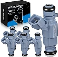 Vista 17 de 0280158005 3.5L V6 para: Juego de 6 inyectores de combustible Nissan compatibles con Altima 2004-2006, Maxima 2004-2008, Murano 2003-2004, Quest