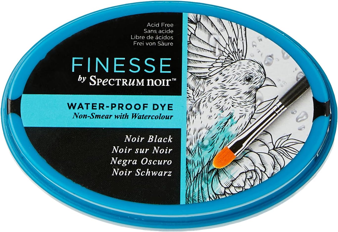 Spectrum NoirCC Spectrum Noir Finesse Waterproof Ink Pad Black, One Size