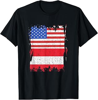 Austria Flag USA America Austrian Roots Austrian Pride T-Shirt