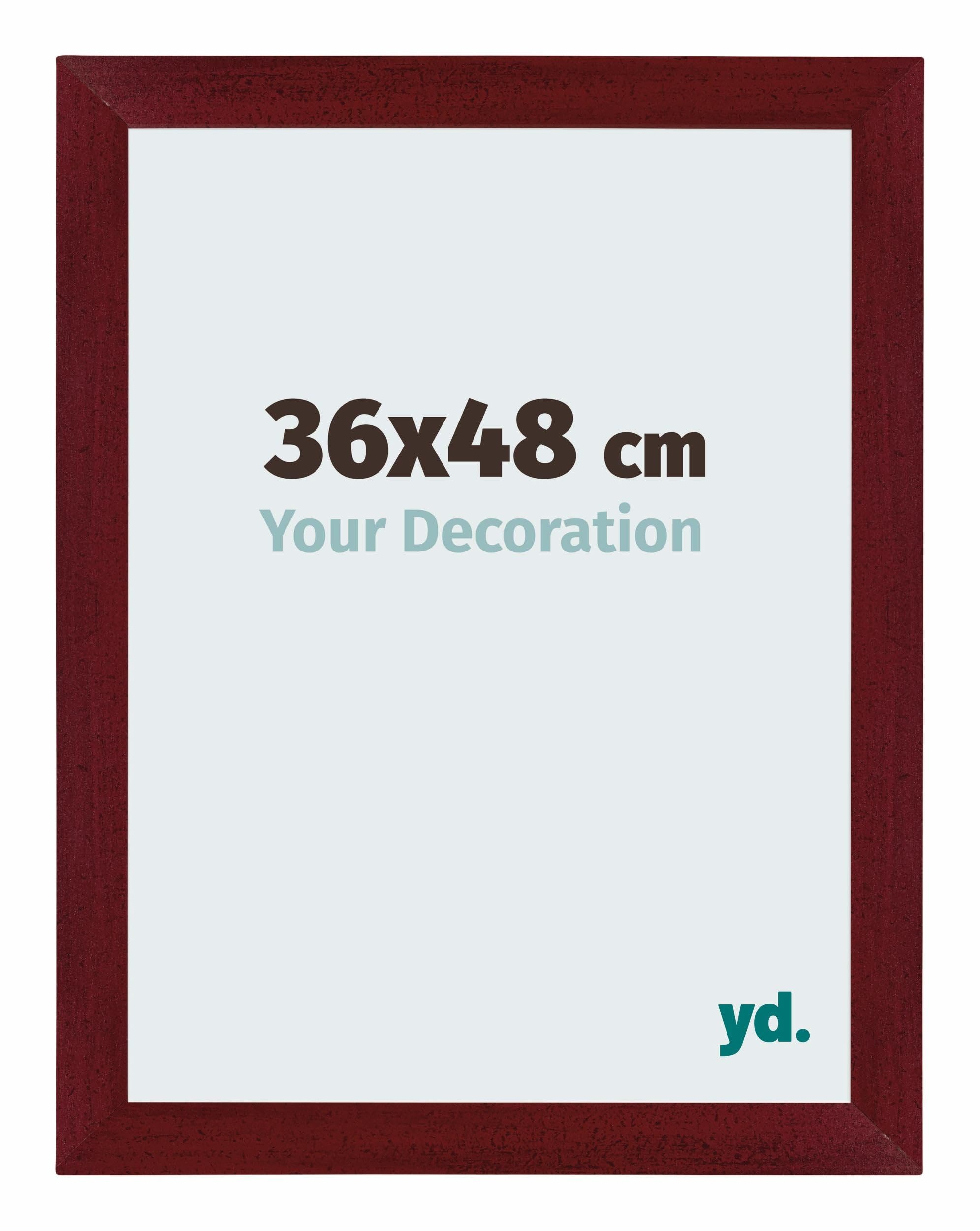 Your Decoration - Puzzle frame 36x48 - Wine Red Swept - Puzzle frame 500-1000 Pieces - MDF Photoframe - Mura — image 1