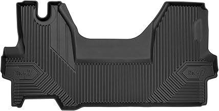 MOTOS Rubber Car Floor Mat Suitable for Iveco Daily IV from 2014 Van Improve Your Travel Comfort with Non-Slip Mat Car No. 77 All-Weather Floor Mats Car Protection Against Dirt