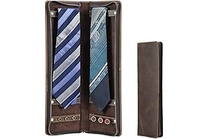 Leather Tie Case: Stylish Protection for Your Necktie Arsenal