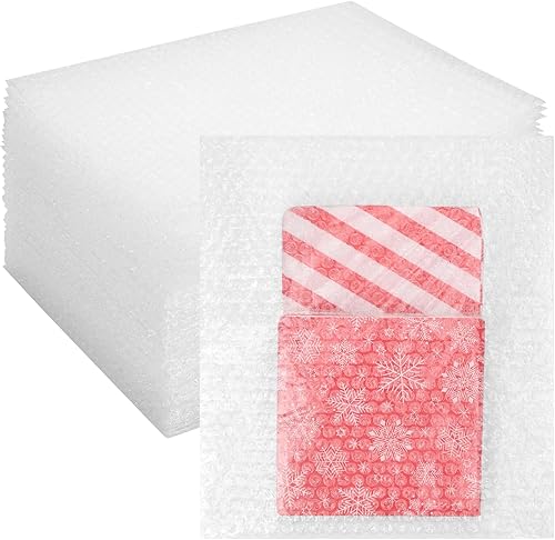 Miniatura 8 de 50 bolsas de burbujas de 12 x 12 pulgadas, bolsas de embalaje de amortiguación, bolsas de amortiguación de doble pared, bolsas gruesas de espuma a