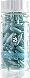 Dr. Wellness Moisturizing, Serum Capsules with Vitamin E, For Glowing, Radiant Skin, 90 Capsules