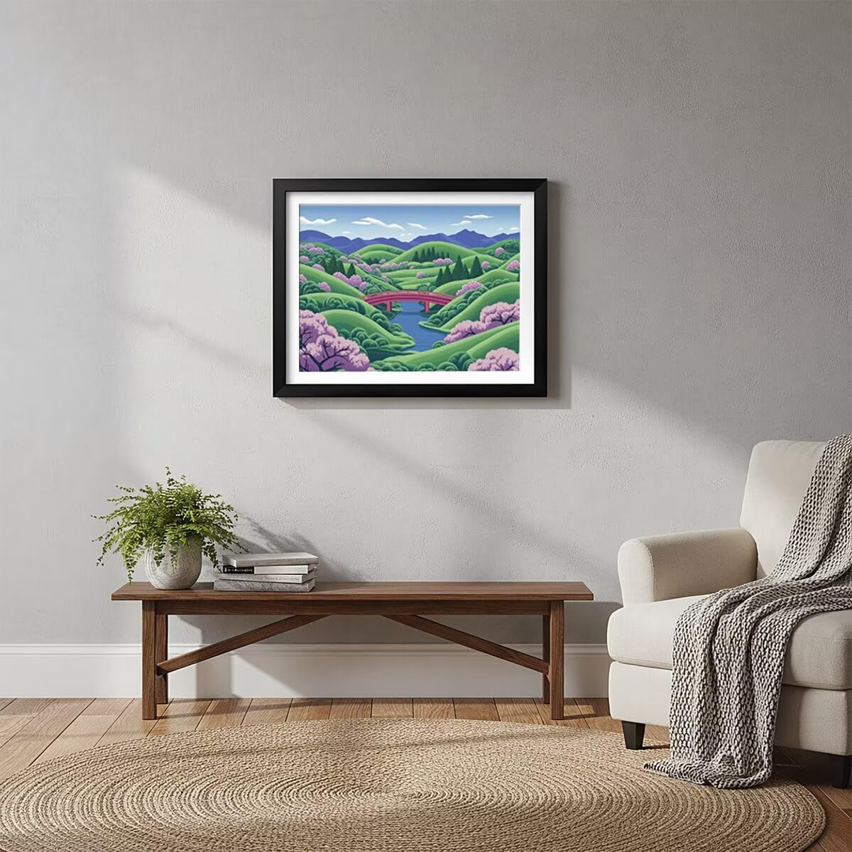 Mountain Diamond Painting Kompletny prezent 135 x 100 cm L-5333