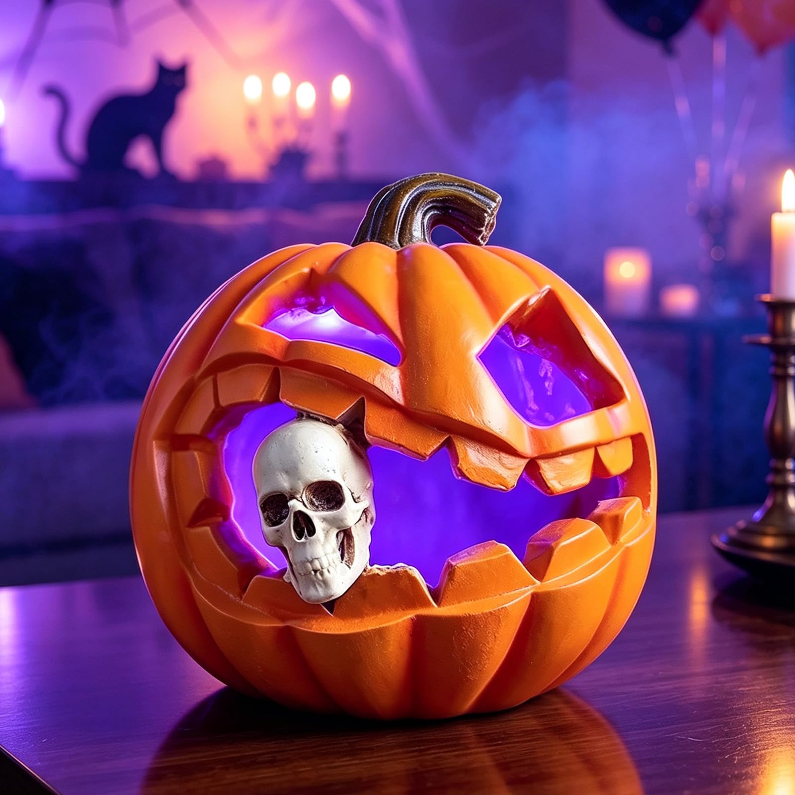 Calabaza de Halloween — Decoración de Otoño