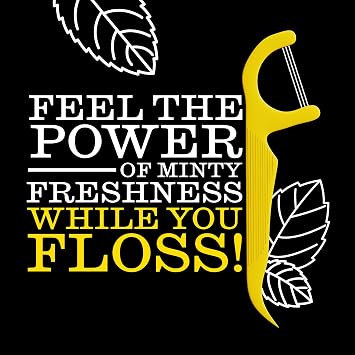 Twice 3-Strand Floss Picks Dual Action Flosser & Toothpick, Wax-Coated Floss & Eco-Friendly Cornstarch Handles, Vegan, Shred Resistant, Strong Mint, 300 Ct (Pack of 2)