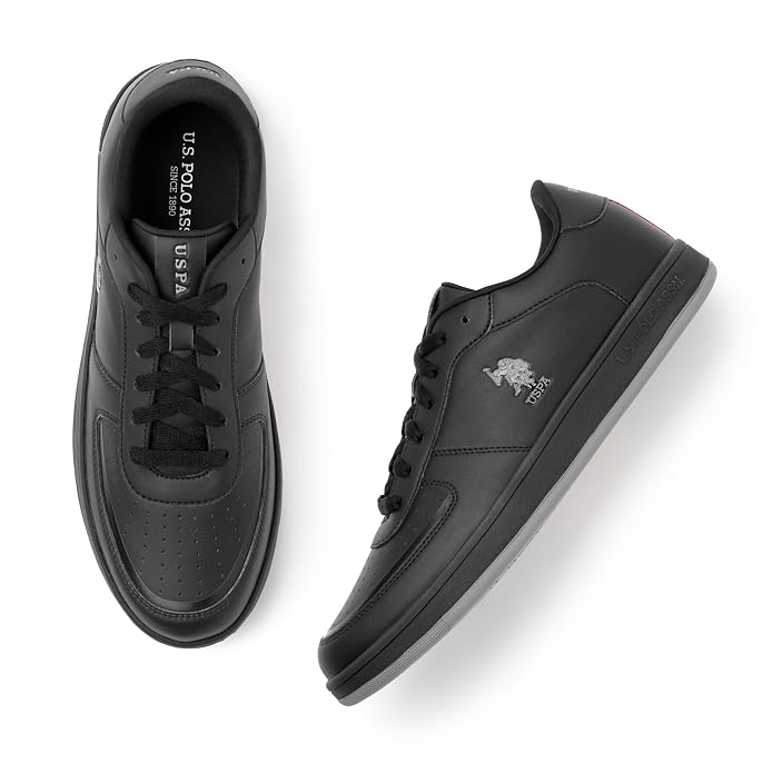 U.S. Polo ASSN. Mens Rein 2.0 Blk Sneaker