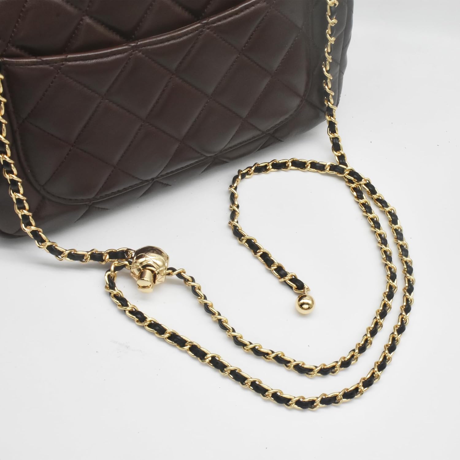 47" Purse Chain Short Strap Extender Replacement Bag Attachment and Accessories