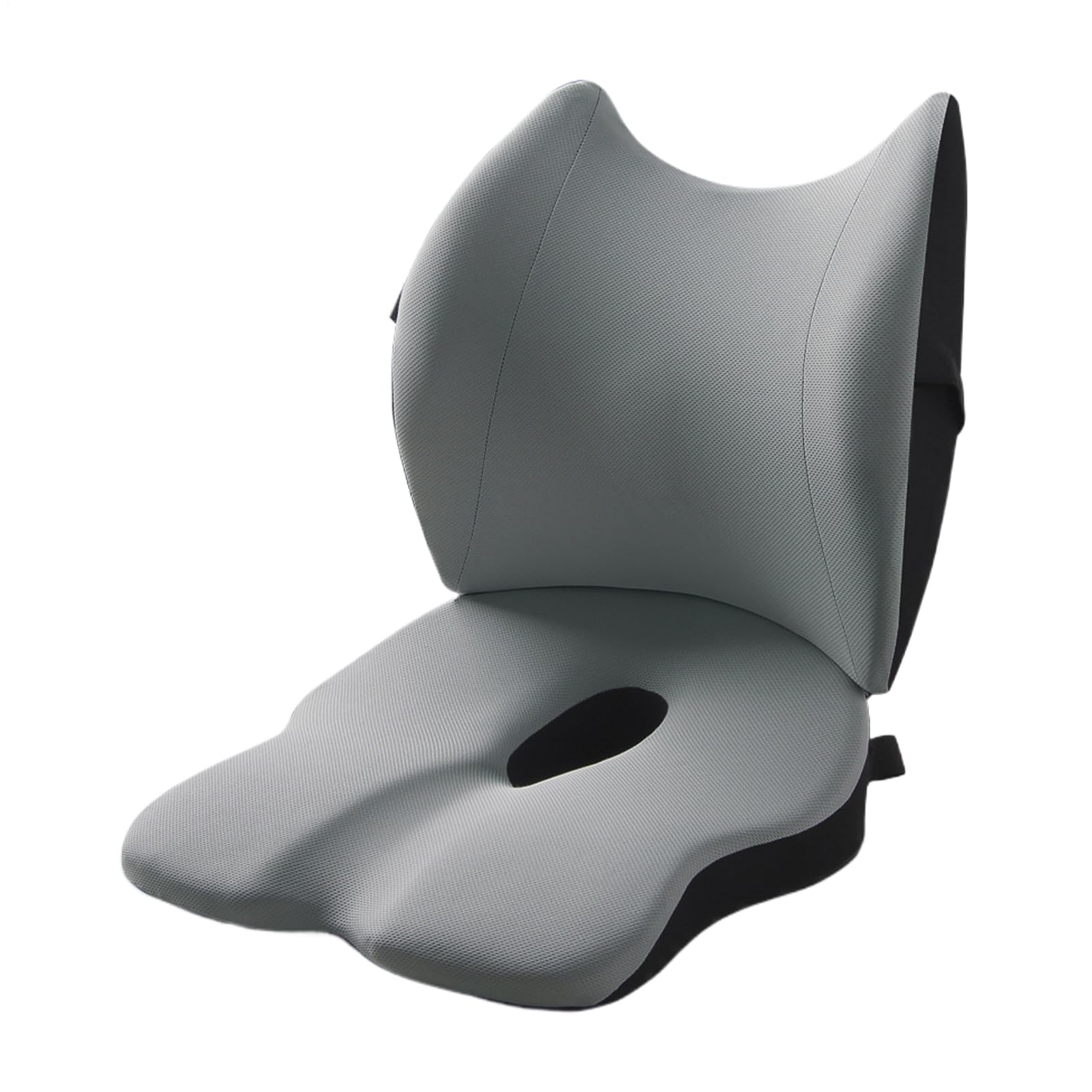 Coussin de siège pour soutien lombaire en mousse compacte amovible pour chaise et fauteuil roulant