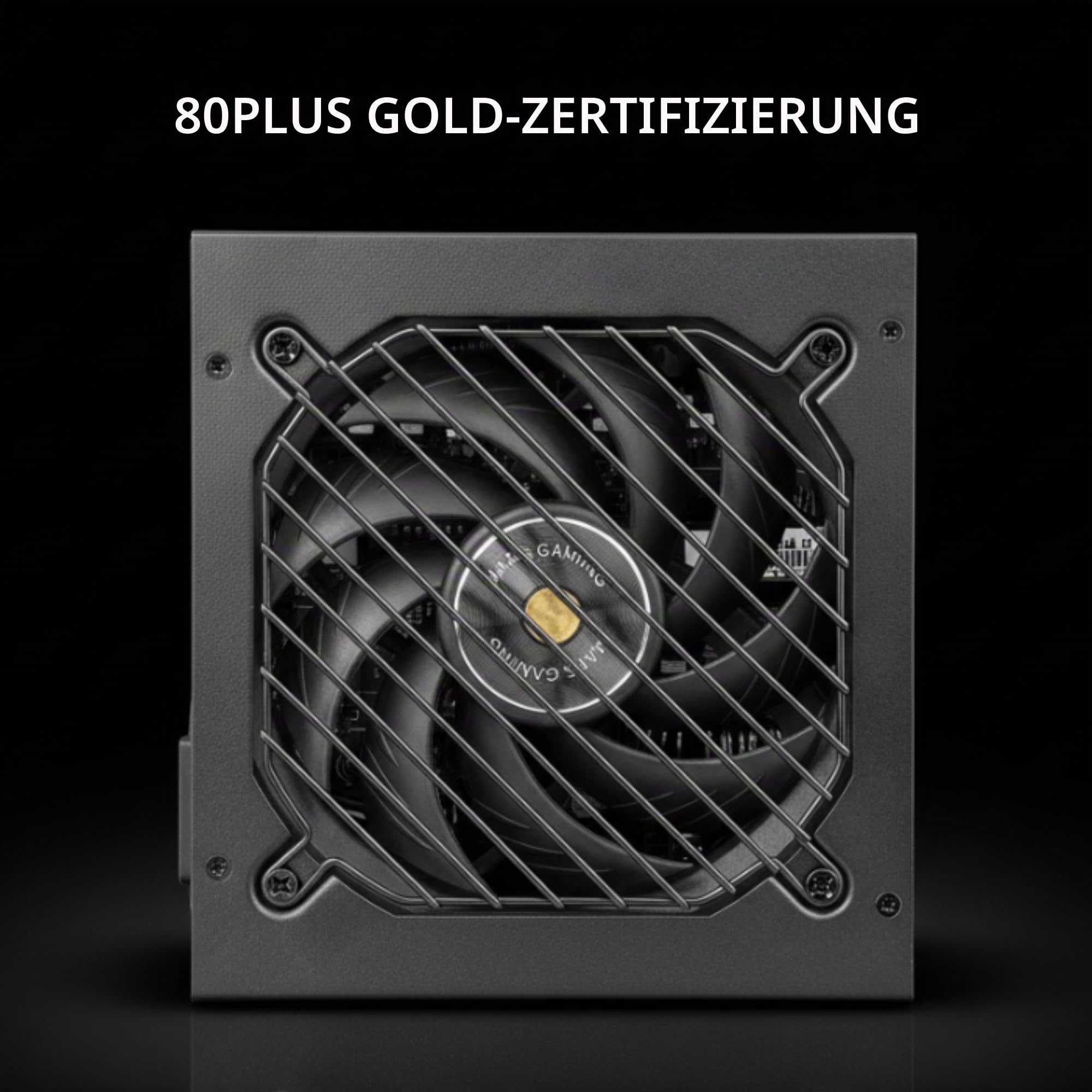 Mars Gaming MPB750PSI, PC-Netzteil Full Modular 750W, 10 Jahre Garantie, 80Plus Gold 90%, Lüfter SI Extreme Silence, Technologien AI2-RPM, DC-DC und SMD, ATX 3.1 und PCIe 5.1 Schwarz