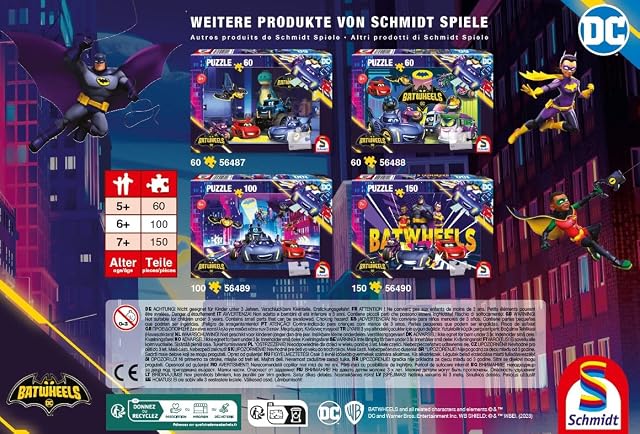 Foto 3 de 4 de Schmidt Spiele 56490 Batwheels Ready to Roll