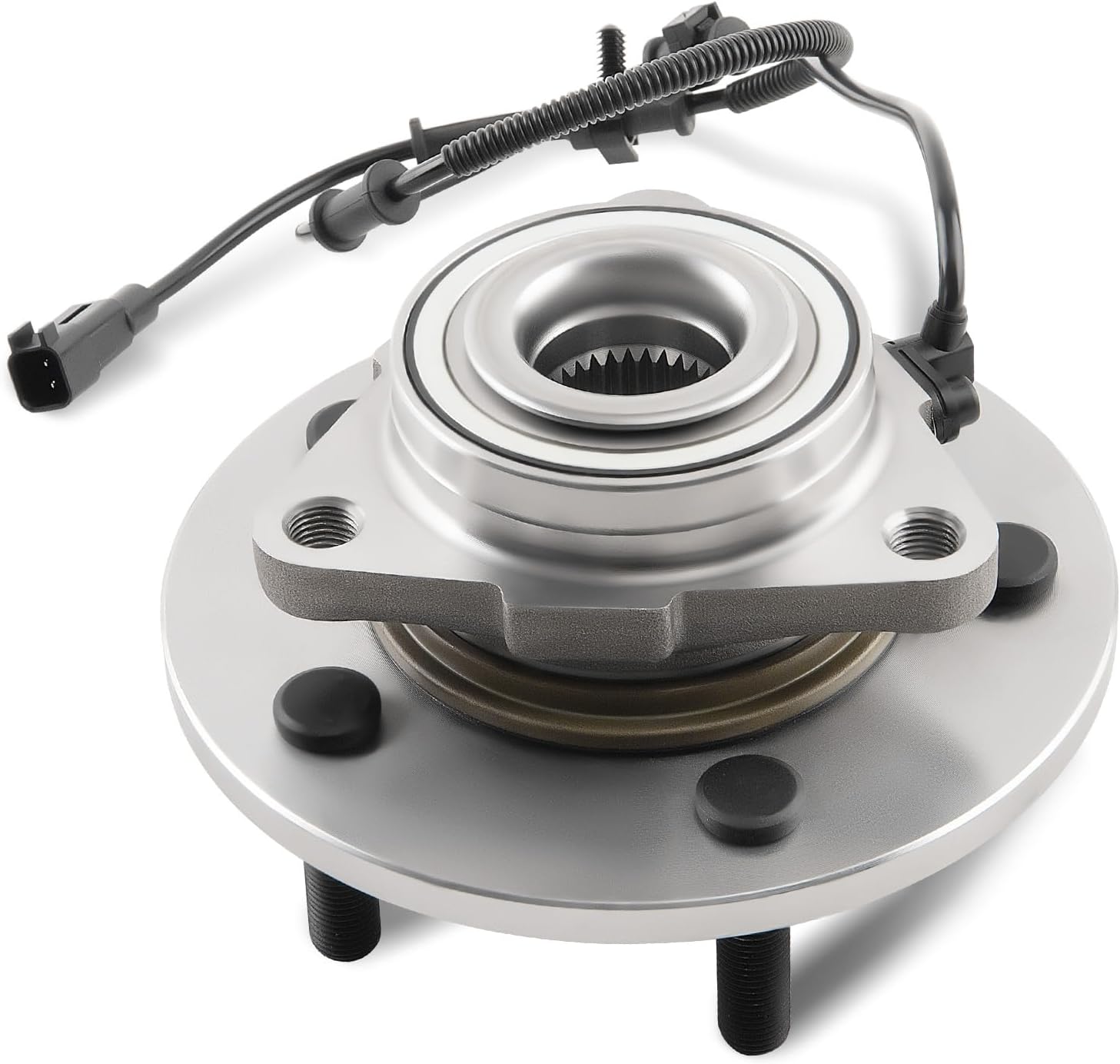 maXpeedingrods 515151 Front Wheel Bearing and Hub Assembly Fit for 2012-2018 Ram 1500, for 2019-2022 Ram 1500 Classic, 5 Lug Bolts, W/ABS