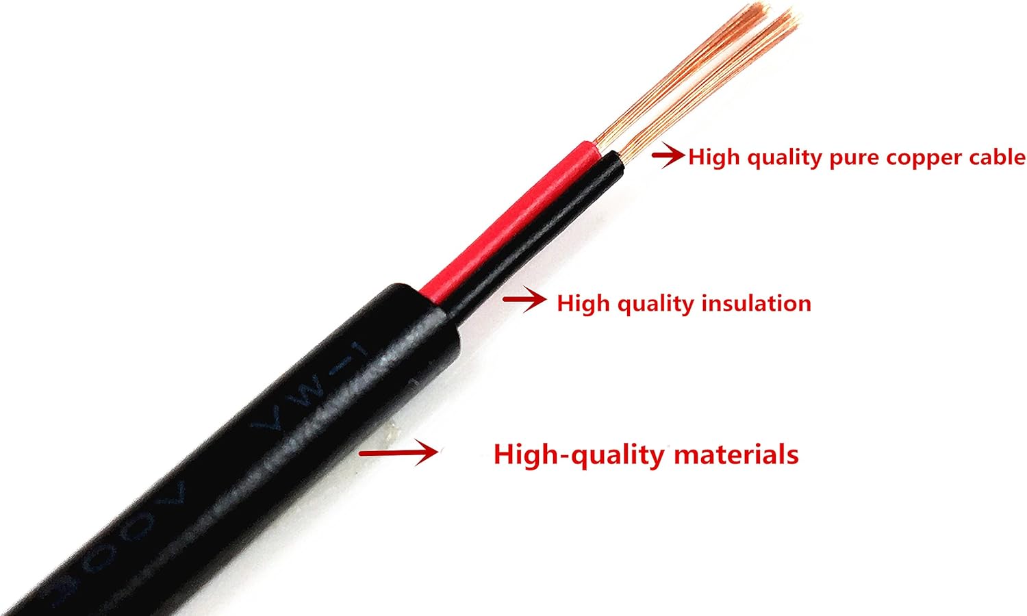2pcs/ Black 3m 9.84 ft 2.1mm x 5.5mm DC Plug Extension Cable for Power Adapter,12v dc Extension,2.1mm Extension, 22AWG