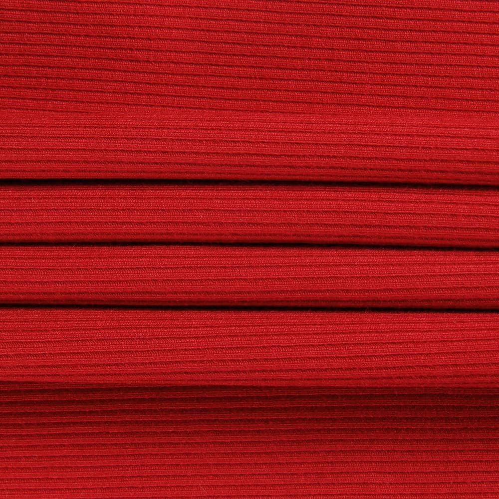 Roselux Womens Long Sleeve Stretch Crewneck Ribbed Knit Bodysuits T Shirt Body Suit Basic Tops - Image 5