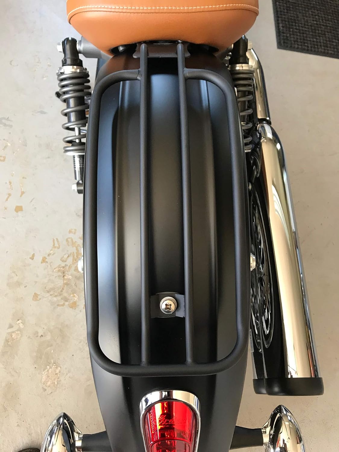 USA Indian Luggage Rack Scout 11" x 6" - Fits 2020 Scout 100th Anniversary, 2019-2020 Scout Sixty ABS, 2019-2020 Scout ABS, 2016-2023 Scout Sixty, 2015-2023 Scout - Part No.MWL-610