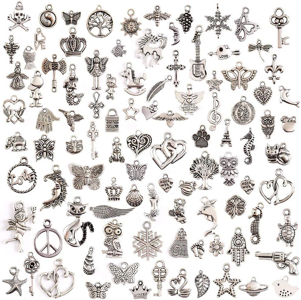 17,5 x 22 mm Breloques papillon plaquées or 24 carats, Bracelet papillon CZ, Papillon plaqué or ZC, Bracelet papillon ZC - CZ458 - France