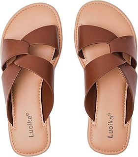 womens slides wide width