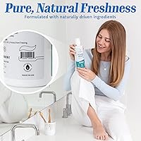 Vista 5 de Everest - Enjuague bucal con piedra amígdica, enjuague oral natural sin alcohol para el mal aliento y alivio de la boca seca, menta verde, 17 onzas