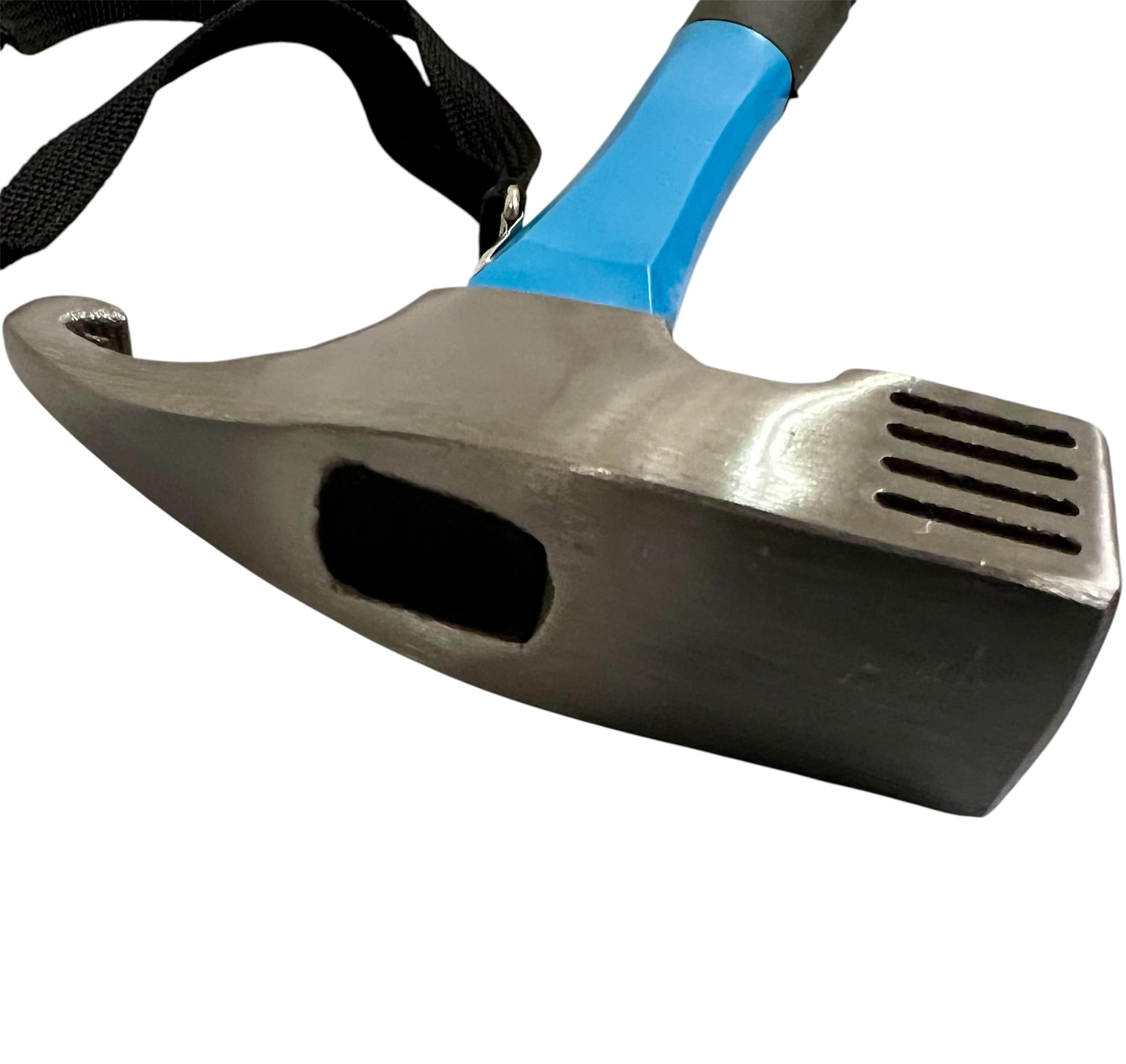 Marteau de tente avec extracteur de sardines – Marteau de camping avec dragonne – Marteau de camping pratique et robuste pour tente et arracher les piquets – Idéal pour tente, sol dur et
