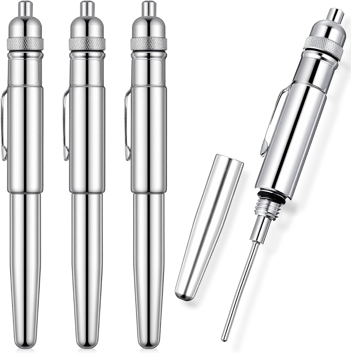 Precision Oiler Pen Applicator Lightweight Aluminum Precision Oil Pen for Hard to Reach Areas & Machinery 15ml Reservoir