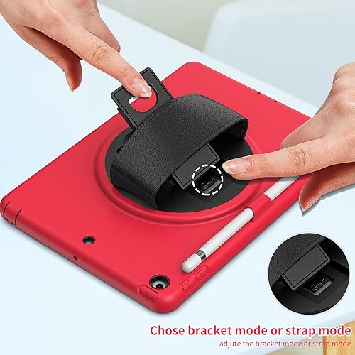 Miniatura 10 de ORIbox Morandi - Funda para iPad Air (54) y iPad Pro de 11 pulgadas (4321), a prueba de golpes, protección contra caídas 3 en 1 con soporte de