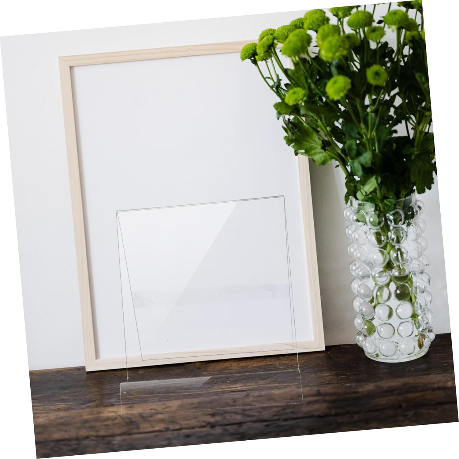 Transparent Acrylic Scarf Display Stand Organizer for Hair Accessories Lightweight Scarf Holder for Women and Girls for Boutiques and Dressing Rooms