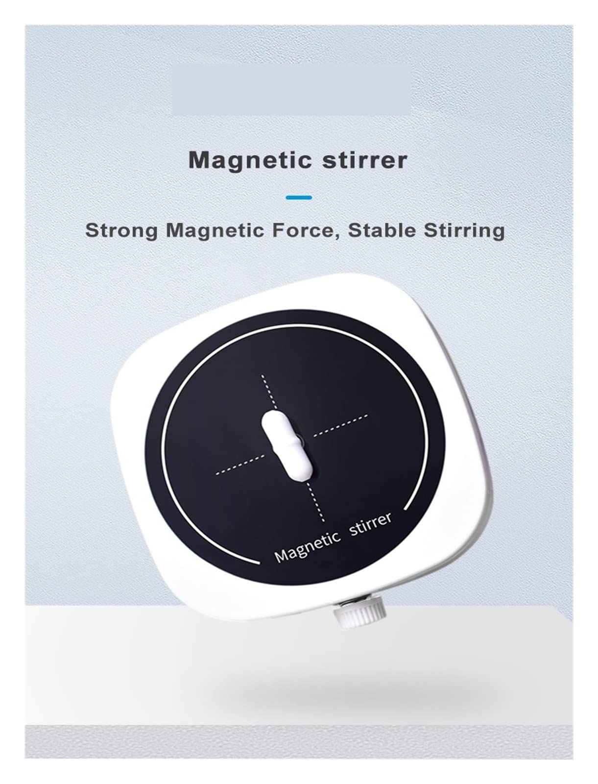 Mini agitador magnético Continuo de 200-2000rpm, Mezclador agitador de imán, líquido casero con Carga USB