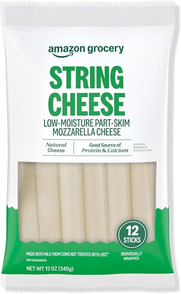 Amazon Grocery, String Cheese, 12 Oz, 12 Ct