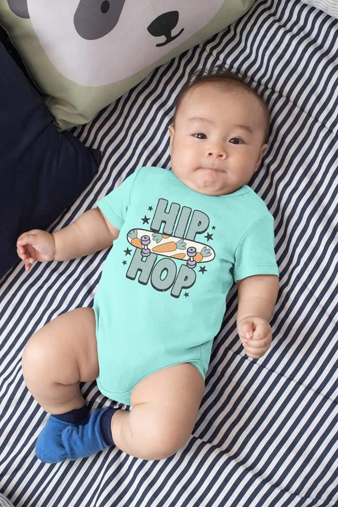 Olive Loves Apple Hip Hop Skateboard Easter Shirts and Bodysuits for Baby & Toddler Youth Boys