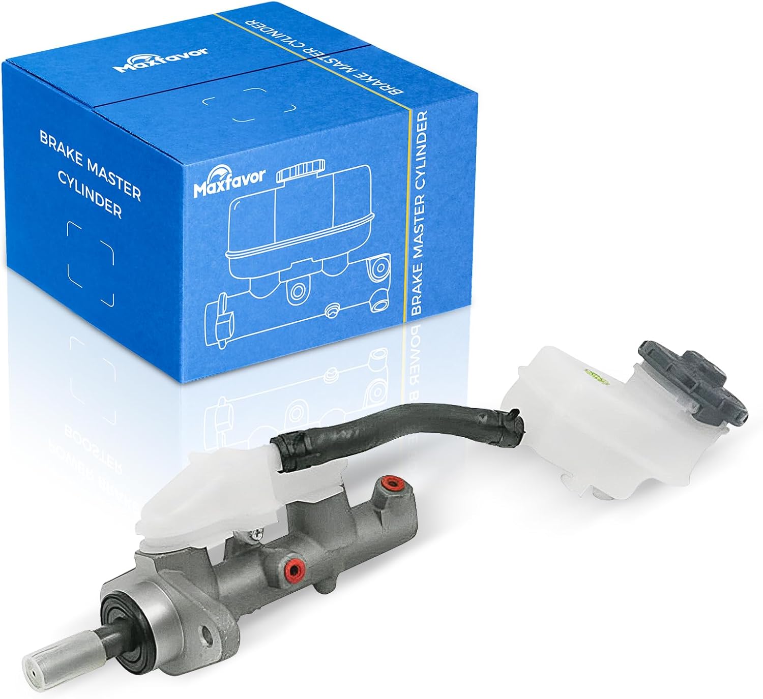 MAXFAVOR Brake Master Cylinder Compatible with Honda Civic 2006 2007 2008 2009 2010 2011 1.8L L4 FWD OE # MC391002, 46100SNAA01, 13-3260, NM55351, 130.40064