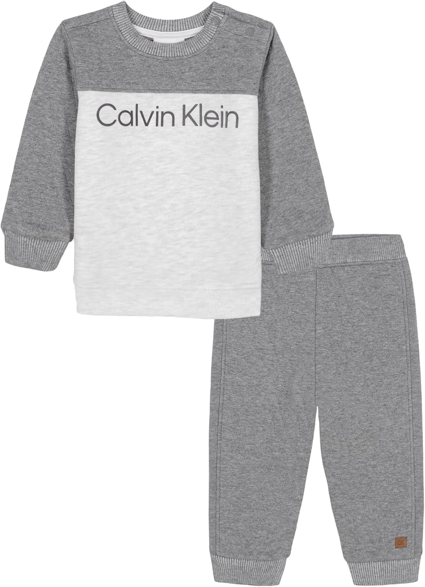 baby-boys 2-piece Knit Set, Long Sleeve Shirt With Jogger Pants