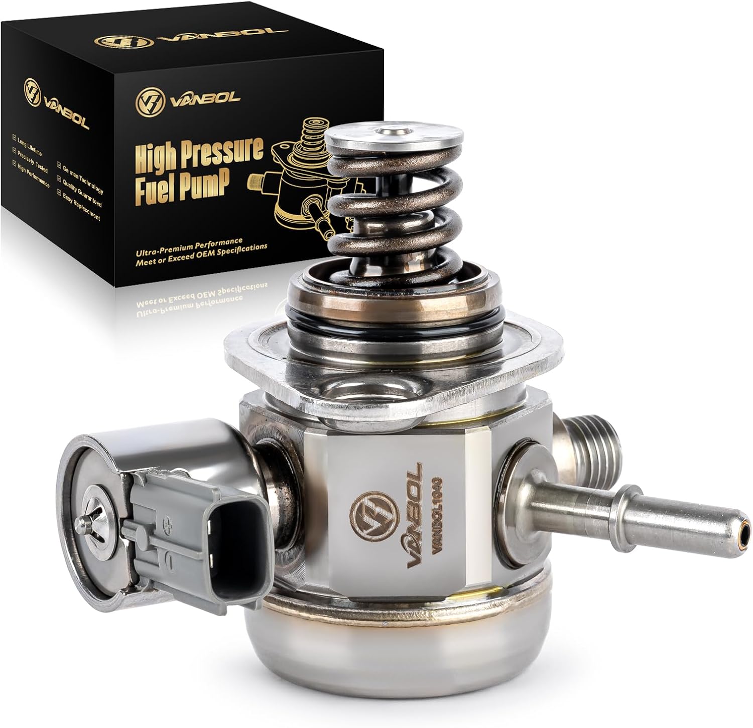 High Pressure Fuel Pump Compatible with Nissan Rogue 2017-2019, Rogue Sport 2017-2022, Sentra 2017-2019, Juke 2011-2017 L4 1.6L 2.0L Replace 16630BV80A 16630HY00A HM10021