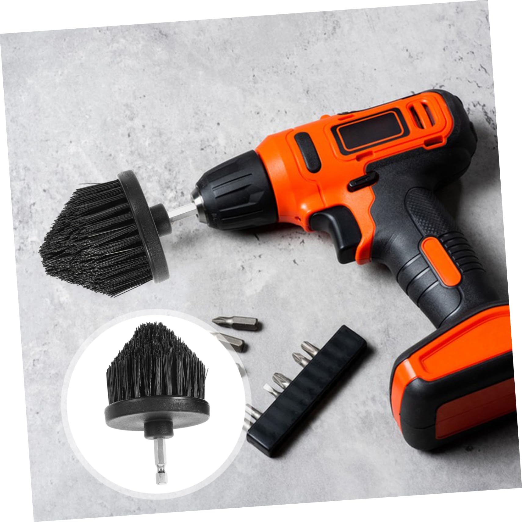 STOBAZA 10piezas Cepillo De Taladro Eléctrico para Limpieza Profunda Accesorios De Cepillo De Taladro para Baños Azulejos y Esquinas