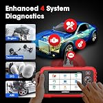 Launch OBD2 Scanner CRP123X V2.0, 2026 Lifetime Update WiFi Scan Tool, Engine at SRS Airbag Scanner, 7 Resets Diagnostic Scanner, Code Reader for All Cars, AutoVIN, FCA SGW, Voltage Monitor | 7 Resets Save Dealer Visit,1996–2026 Vehicles,Lifetime Upd