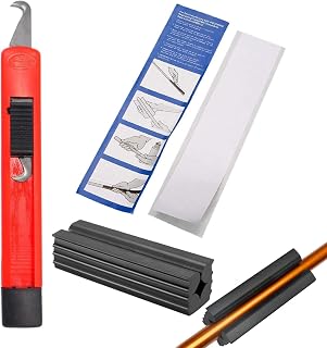 Golf Grip Replacement Kit | Professional Golf Grip Removal Tool,Golf Grip Replacement Set Include Grip Tape, Hook Blade, Rubber Vise Clamp Kot-au