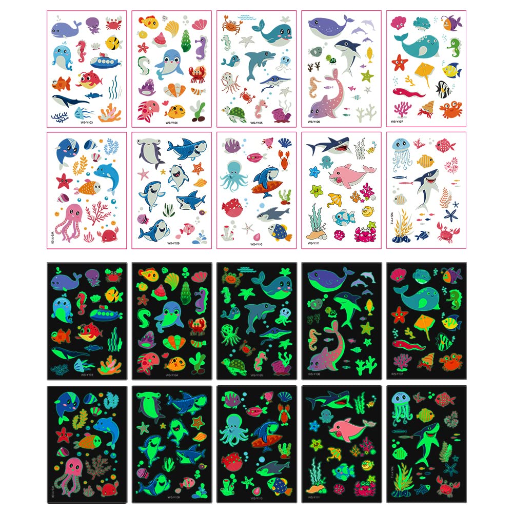 Marine Animal Luminous Tattoos - Image 2