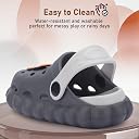 GLJ Naughty Angel First Walking Shoes for Baby Girls, Kids Clogs Slippers for Beach, Pool, Yard, Garden, Camping, Travel HOT Pink gallery image