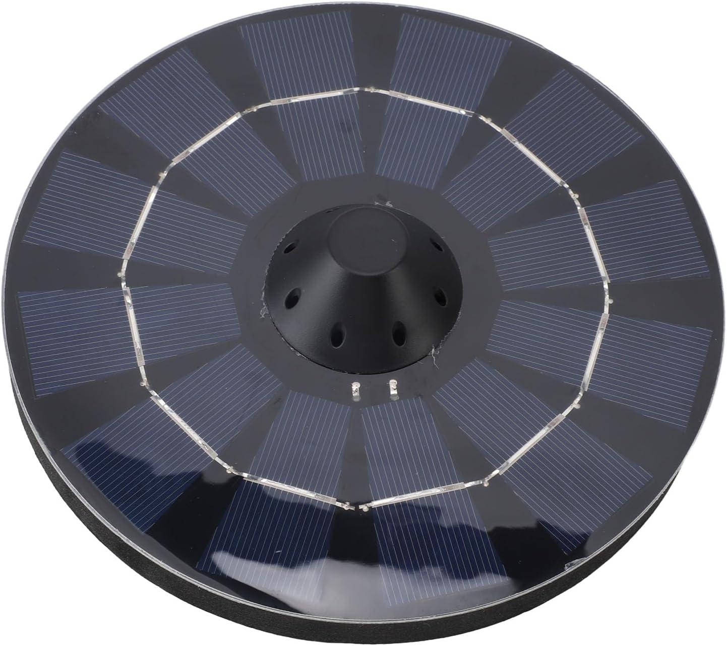Solar Floating Pond Aerator 2.5W Automatic Power Off Floating Solar Powered Pump 6V for Outdoor Back the Panel This Floating Aerator Automatically Solar Floating Pond
