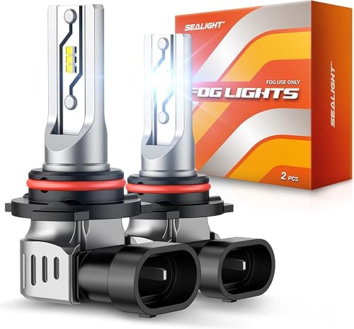 Miniatura 15 de SEALIGHT H10 Bombillas LED antiniebla o DRL, 14000LM 600% mucho más brillantes Diseño de ángulo amplio, 6500K, color blanco xenón 9140 9145 H10