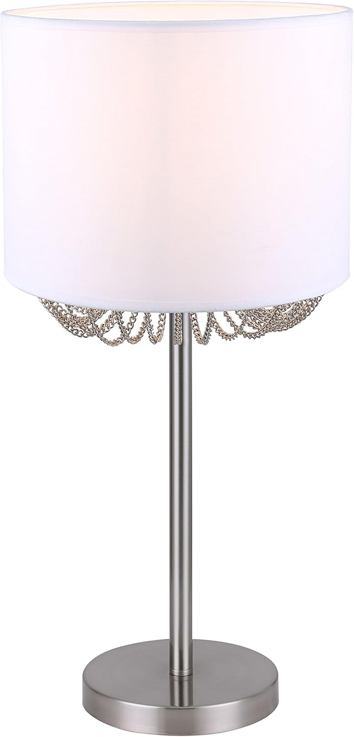 Canarm ITL529A22BN Boston 1-Light Table Lamp, 11" x 11" x 22.25"