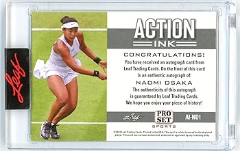 Amazon | 大坂なおみ 直筆 サイン 入り Leaf社製 PRO SET カード