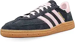 Adidas Tênis masculino de handebol, Preto, rosa, 35
