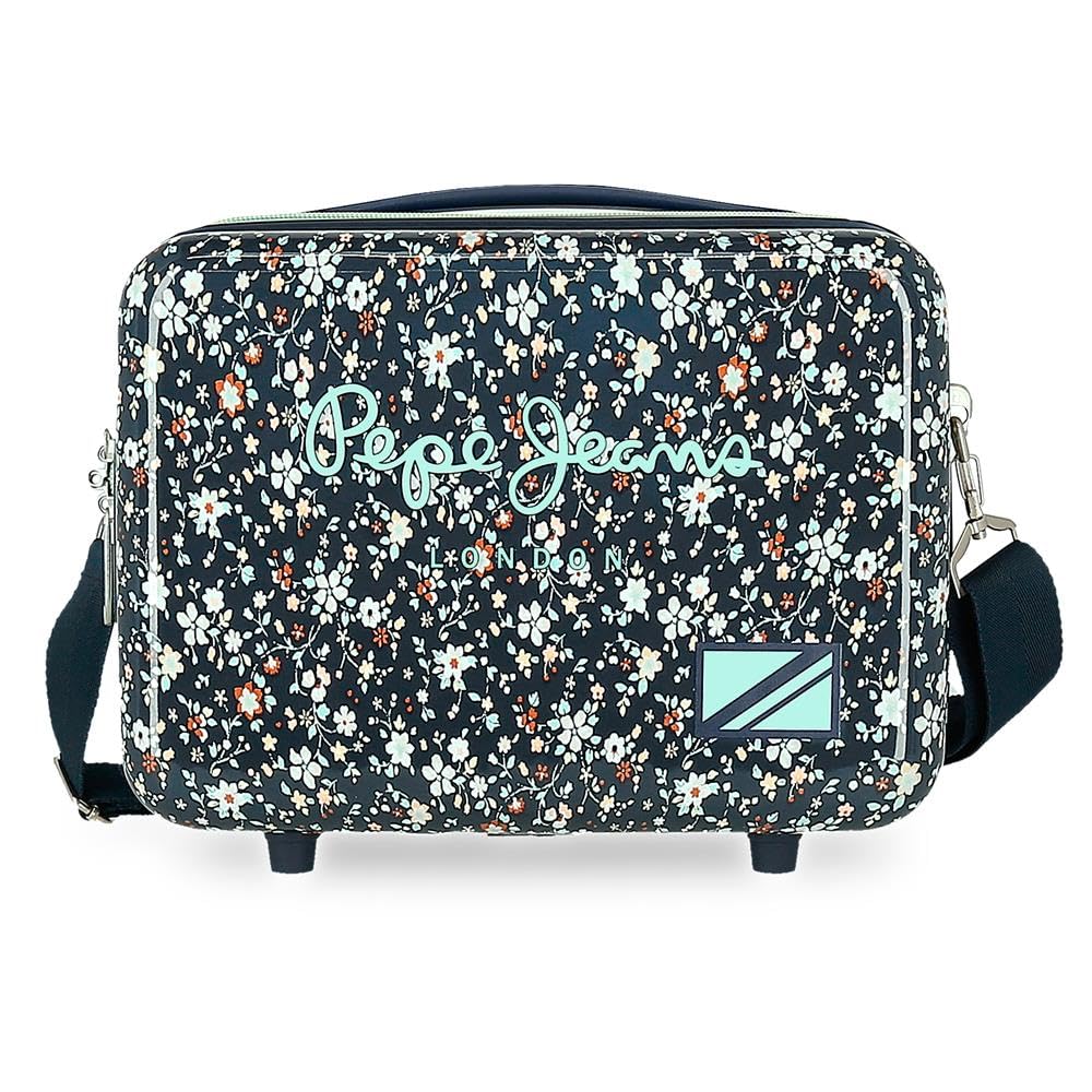 Pepe Jeans Alenka Mochila Escolar, Azul, Tirantes Ajustables para llevarla cómodamente, Varios Compartimentos, Joumma Bags