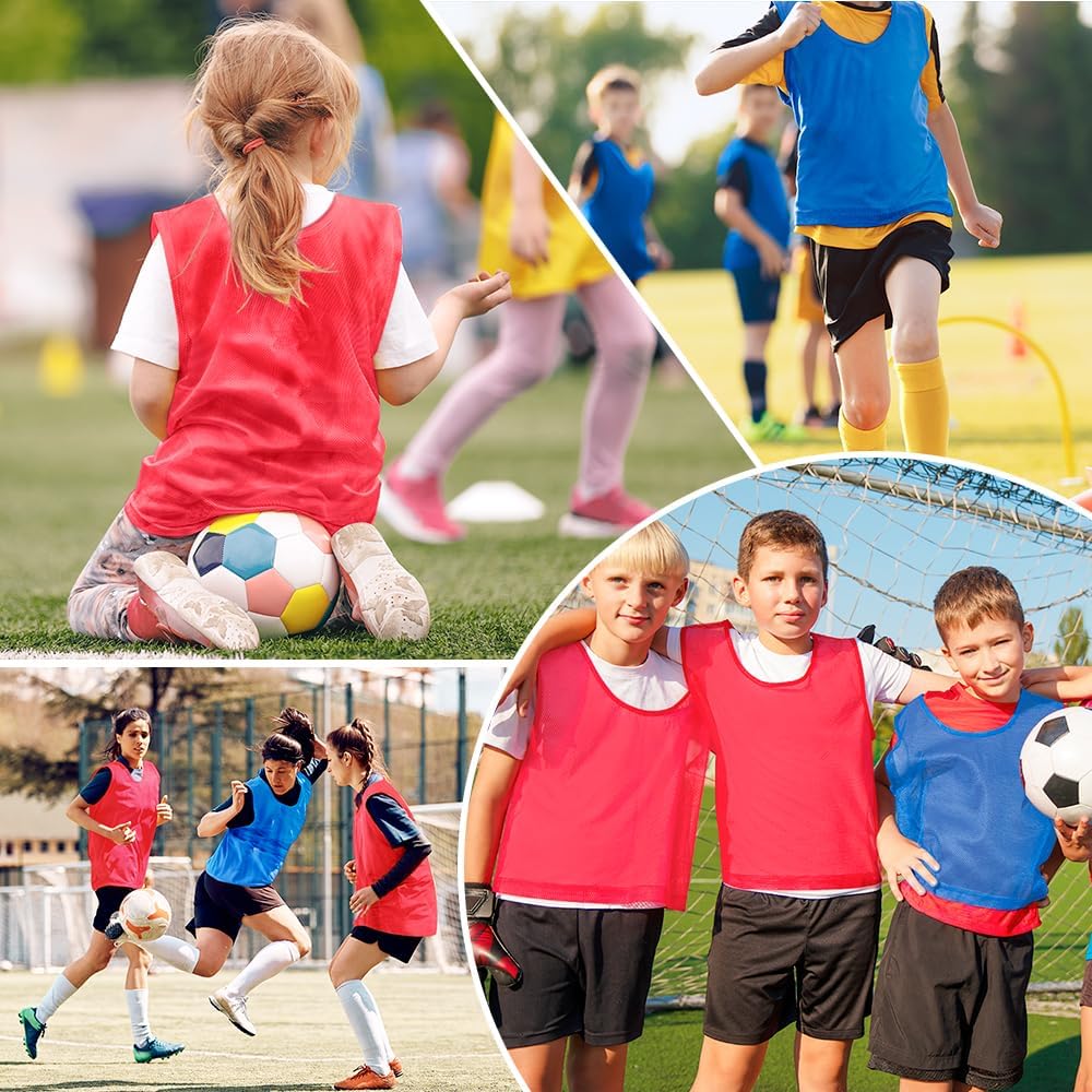 Scrimmage Vests, Team Practice Jersey, Set of 12, Pinnies